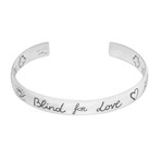 Gucci Blind For Love Sterling Silver Bracelet I