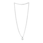 Gucci 925 Silver Heart Necklace