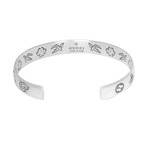 Gucci Blind For Love Sterling Silver Bracelet I