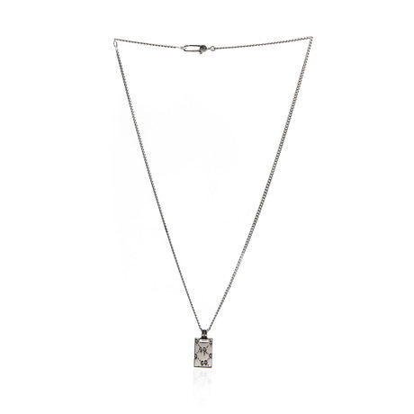 Gucci Ghost Sterling Silver Pendant Necklace II