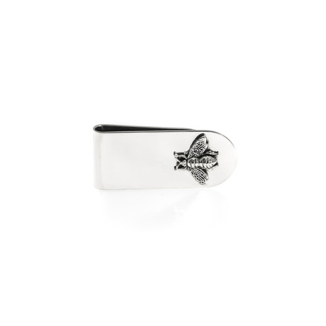 Gucci Bee Sterling Silver Money Clip