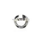 Gucci Sterling Silver Statement Ring // Ring Size: 5.25
