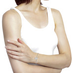 Gucci 925 Silver Teddy Bear Bracelet