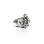 Gucci Angry Forest Sterling Silver Ring // Ring Size: 8.5