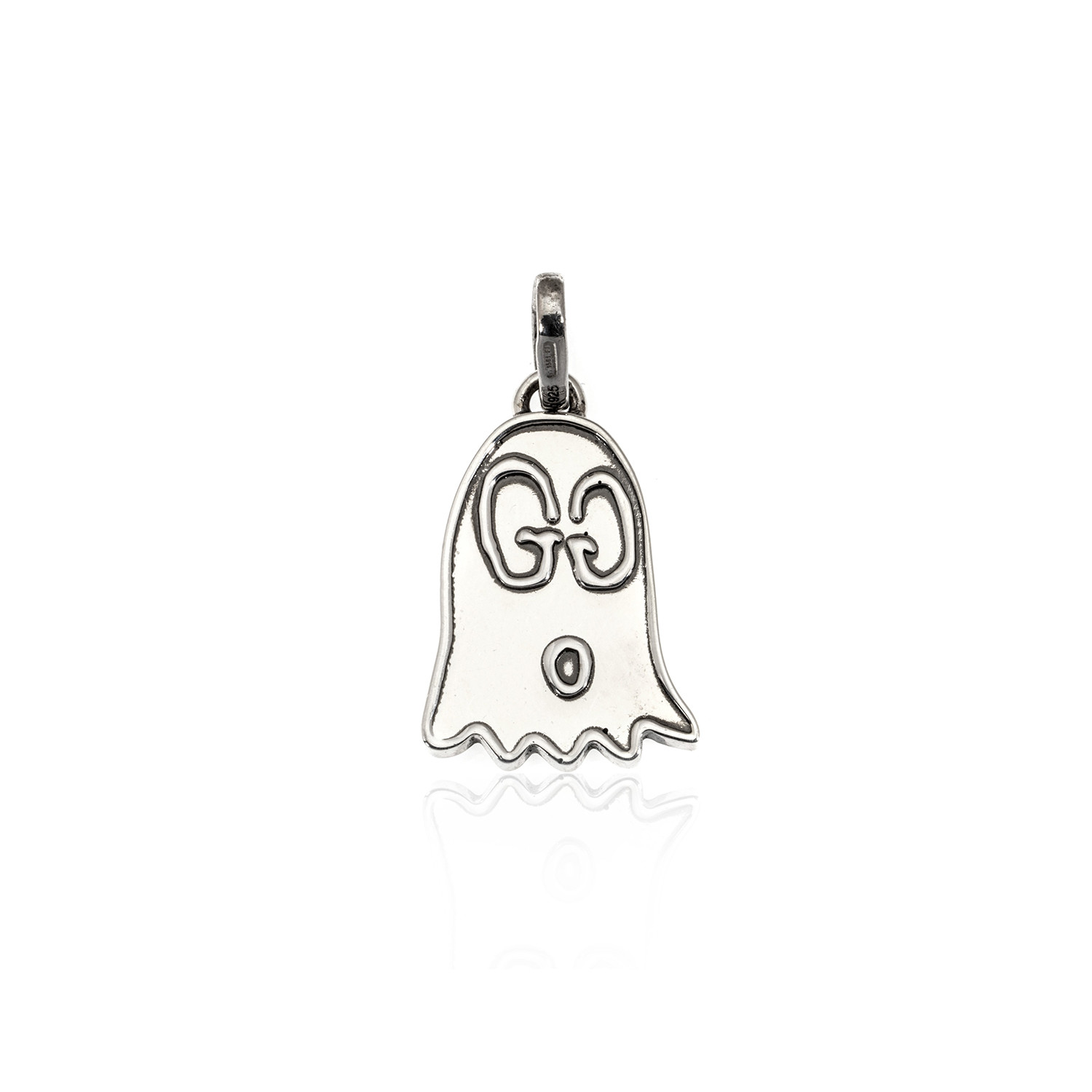Næste vrede Uovertruffen Gucci Ghost Sterling Silver Charm - Luxury Jewelry - Touch of Modern