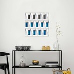 Backslashed // Luc Vangindertael (18"W x 18"H x 0.75"D)