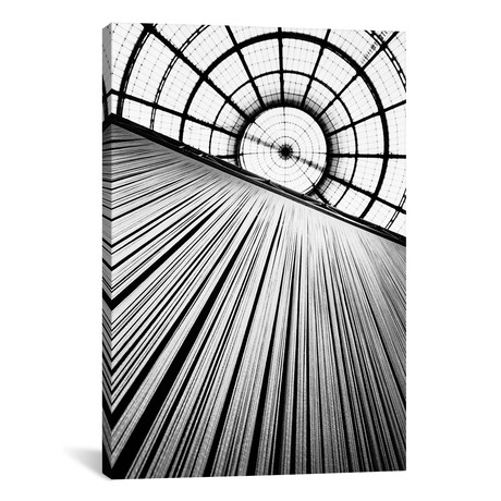 Central Dome, Galleria Vittorio Emanuele II, Milan, Lombardy Region, Italy // Walter Bibikow (26"W x 18"H x 0.75"D)