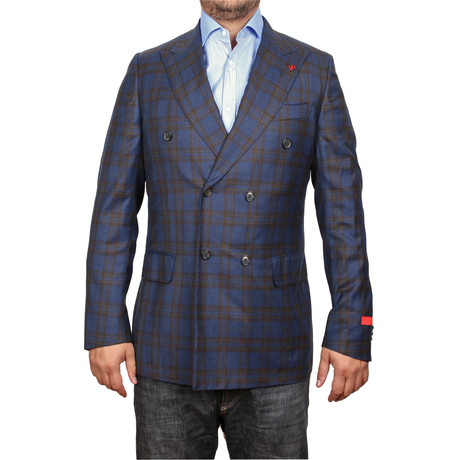 Double Breasted Blazer // Blue (Euro: 46)