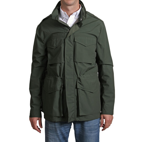 Storm System Tech Safari Coat // Green (Euro: 46)