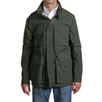 Storm System Tech Safari Coat // Green (Euro: 46)