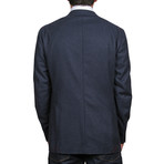 Domenica Double Breasted Blazer // Blue (Euro: 52)