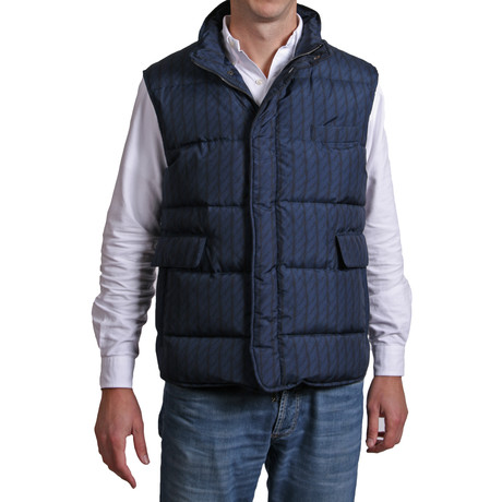 Puffer Vest // Blue (Euro: 46)