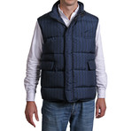 Puffer Vest // Blue (Euro: 46)