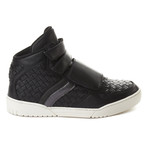 Bottega Veneta // High-Top Sneaker // Black (US: 6)