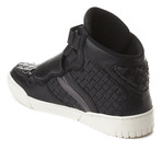 Bottega Veneta // High-Top Sneaker // Black (US: 6)