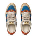 Gucci // Screener Leather Low-Top Sneaker // Beige (US: 9)