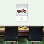 1929 Indian Scout 101 Motorcycle // Mark Rogan (18"W x 26"H x 0.75"D)