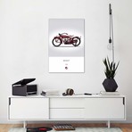 1924 Indian Scout Motorcycle // Mark Rogan (18"W x 26"H x 0.75"D)