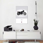 1977 Harley-Davidson XLCR Motorcycle // Mark Rogan (18"W x 26"H x 0.75"D)
