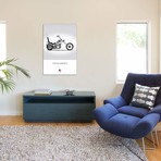 Harley-Davidson Captain America Easy Rider Tribute Motorcycle // Mark Rogan (18"W x 26"H x 0.75"D)