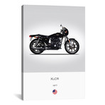 1977 Harley-Davidson XLCR Motorcycle // Mark Rogan (18"W x 26"H x 0.75"D)