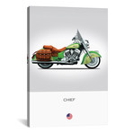 2015 Indian Chief Vintage Motorcycle // Mark Rogan (18"W x 26"H x 0.75"D)
