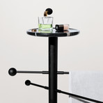 Toallero // Black Stained Ash + Sahara Noir Marble