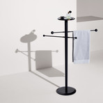 Toallero // Black Stained Ash + Sahara Noir Marble