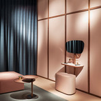 Tocador Table // Walnut + Calacatta Marble (Table Only)