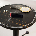 Toallero // Black Stained Ash + Sahara Noir Marble