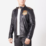 Judge Dredd Leather Jacket // Black (XS)