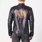 Judge Dredd Leather Jacket // Black (2XL)