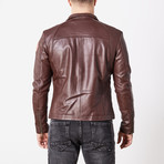 Poe Dameron Rebel Leather Jacket // Brown (M)