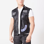 Sons of Anarchy SOA Vest // Black (2XL)