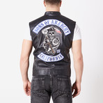 Sons of Anarchy SOA Vest // Black (XL)