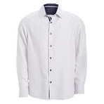 Charlie True Modern-Fit Long Sleeve Dress Shirt // White (M)