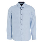 Charlie True Modern-Fit Long Sleeve Dress Shirt // Blue (L)