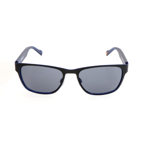 Men's 0177S Sunglasses // Shiny Black + Blue