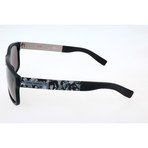 Men's 0196S Sunglasses // Black Antique + Black Gray