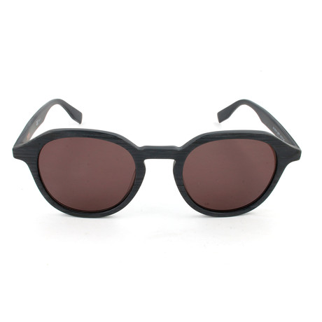 Unisex 0321S Sunglasses // Matte Gray + Wood