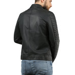 Seramik Leather Jacket // Black (S)