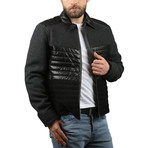 Venedik Leather Jacket // Black (XL)