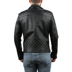 Kalin Kirispi Leather Jacket // Black (XS)