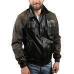 Guavera Leather Jacket // Black (XL)