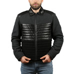Venedik Leather Jacket // Black (2XL)