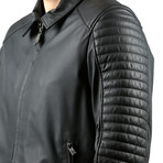 Tafta Leather Jacket // Black (M)