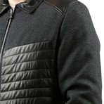 Venedik Leather Jacket // Black (L)