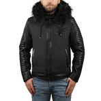 Leather Jacket III // Black (3XL)