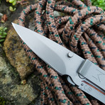 The Must-Have Pocket Tool // Drop-Point + Linerlock (Gunmetal Gray + Hardwood)