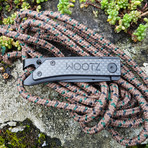 The Must-Have Pocket Tool // Drop-Point + Linerlock (Gunmetal Gray + Hardwood)